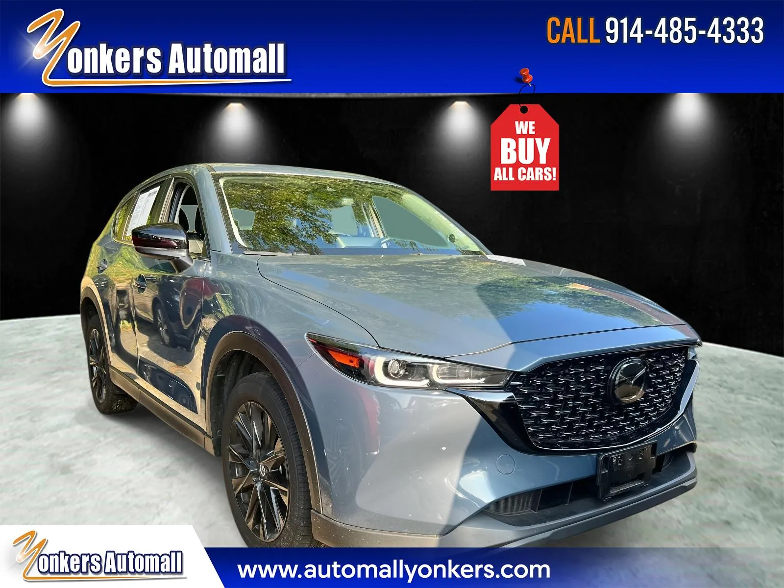 Gray 2024 Mazda CX-5 2.5 S Carbon Edition AWD for sale in Yonkers, NY