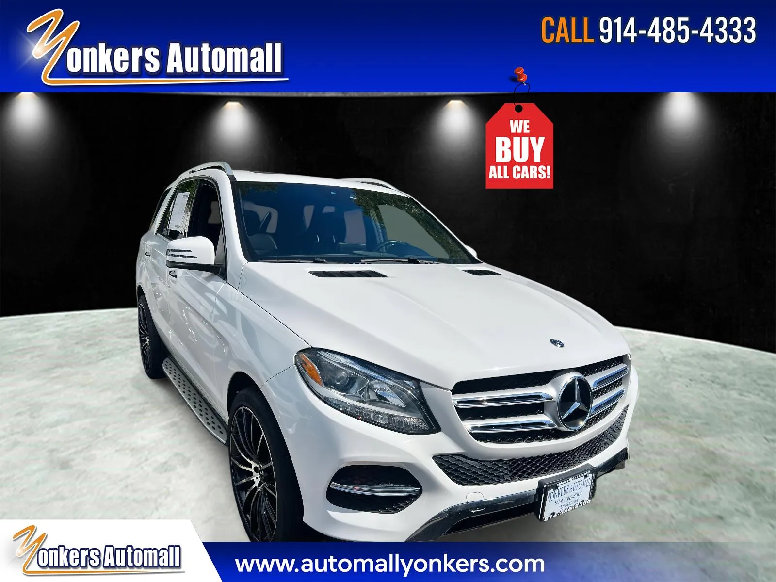 White 2019 Mercedes-Benz GLE 400 4MATIC SUV for sale in Yonkers, NY