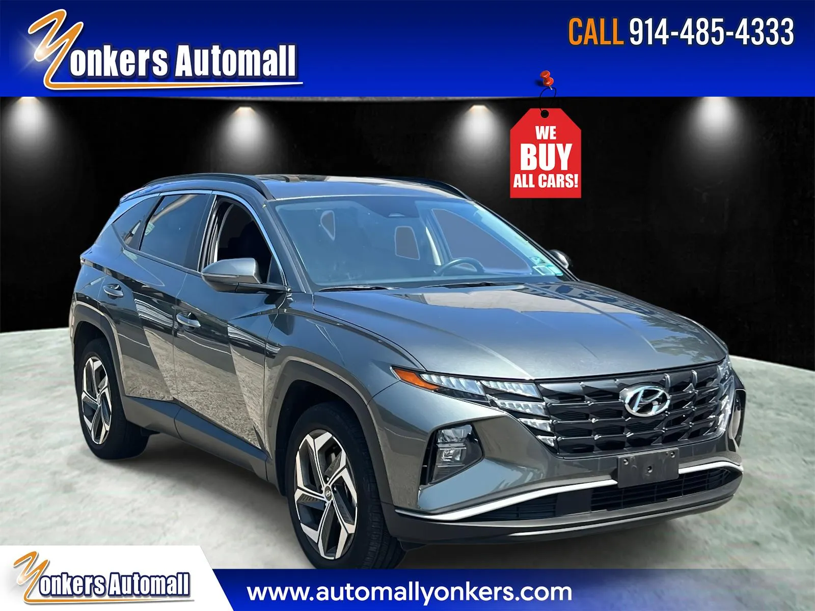 Gray 2023 Hyundai Tucson SEL AWD for sale in Yonkers, NY