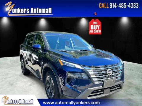 Blue 2024 Nissan Rogue SV for sale in Yonkers, NY