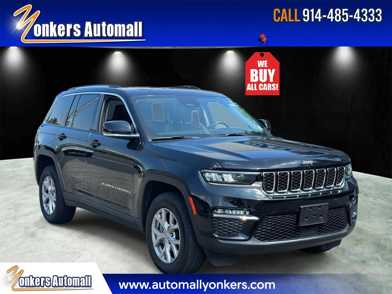 2022 Jeep Grand Cherokee Limited 4x4 for sale in Yonkers, NY