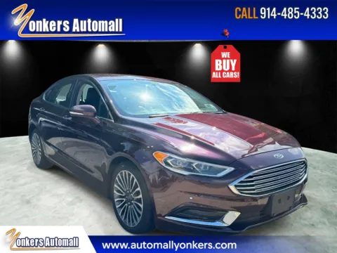 Red 2018 Ford Fusion SE for sale in Yonkers, NY