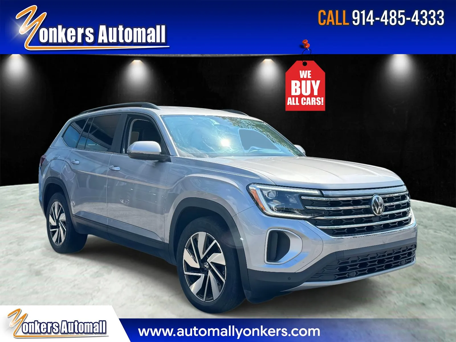 2025 Volkswagen Atlas 2.0T SE w/Technology 4MOTION