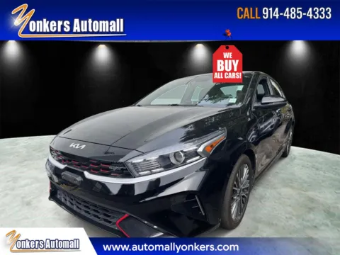 Black 2023 Kia Forte GT-Line IVT for sale in Yonkers, NY
