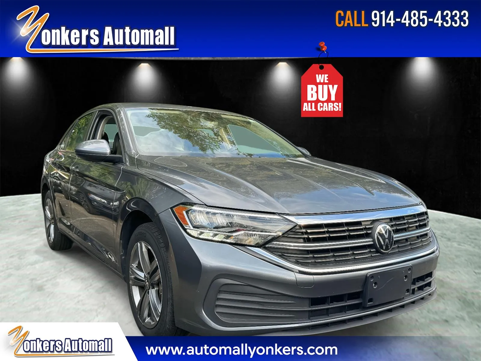 Gray 2024 Volkswagen Jetta SE Auto for sale in Yonkers, NY
