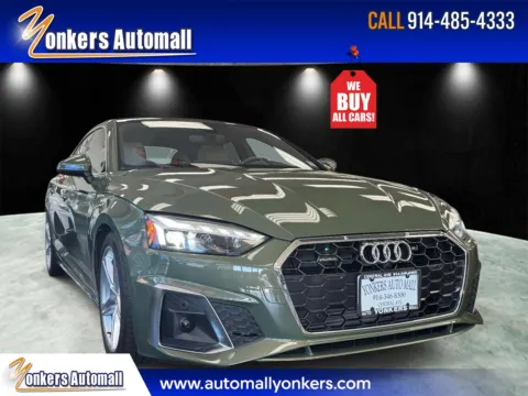 Green 2022 Audi A5 Sportback S line Premium Plus 45 TFSI quattro for sale in Yonkers, NY