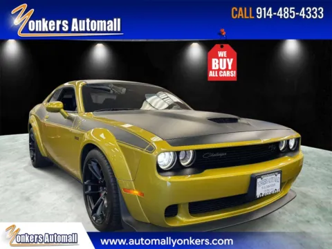 Gold 2021 Dodge Challenger R/T Scat Pack Widebody RWD for sale in Yonkers, NY