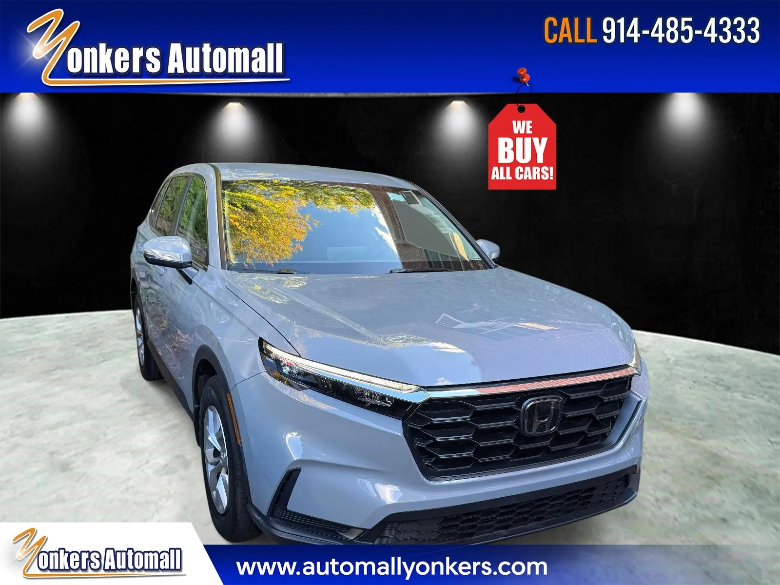 Gray 2025 Honda CR-V LX AWD for sale in Yonkers, NY