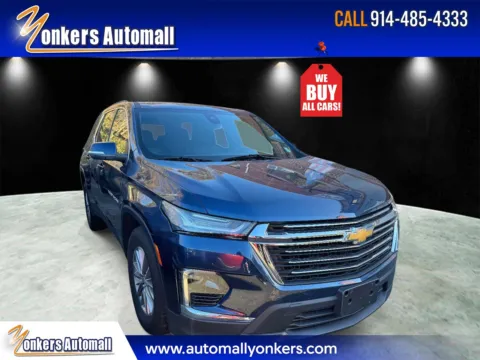 Blue 2023 Chevrolet Traverse AWD 4dr LT Cloth w/1LT for sale in Yonkers, NY