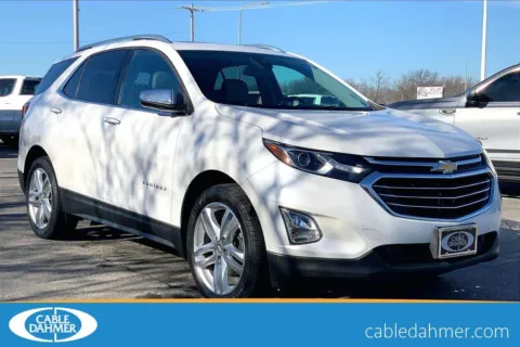 White 2018 Chevrolet Equinox Premier for sale in Independence, MO