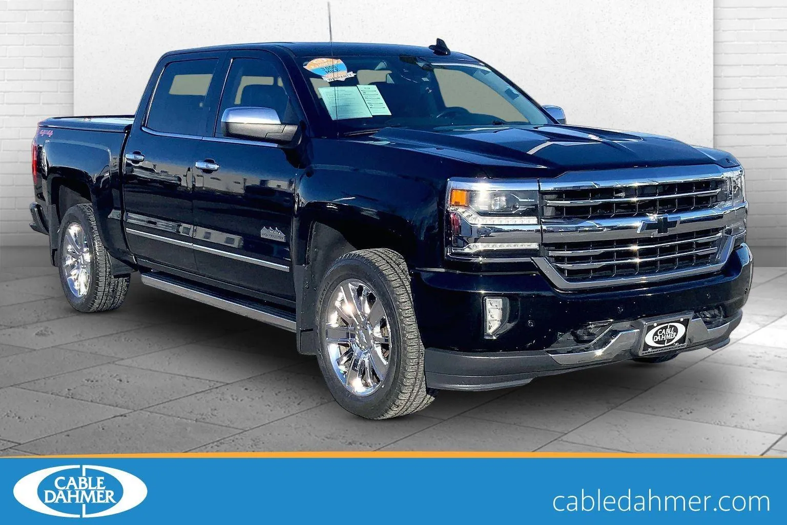 Black 2017 Chevrolet Silverado 1500 High Country for sale in Independence, MO