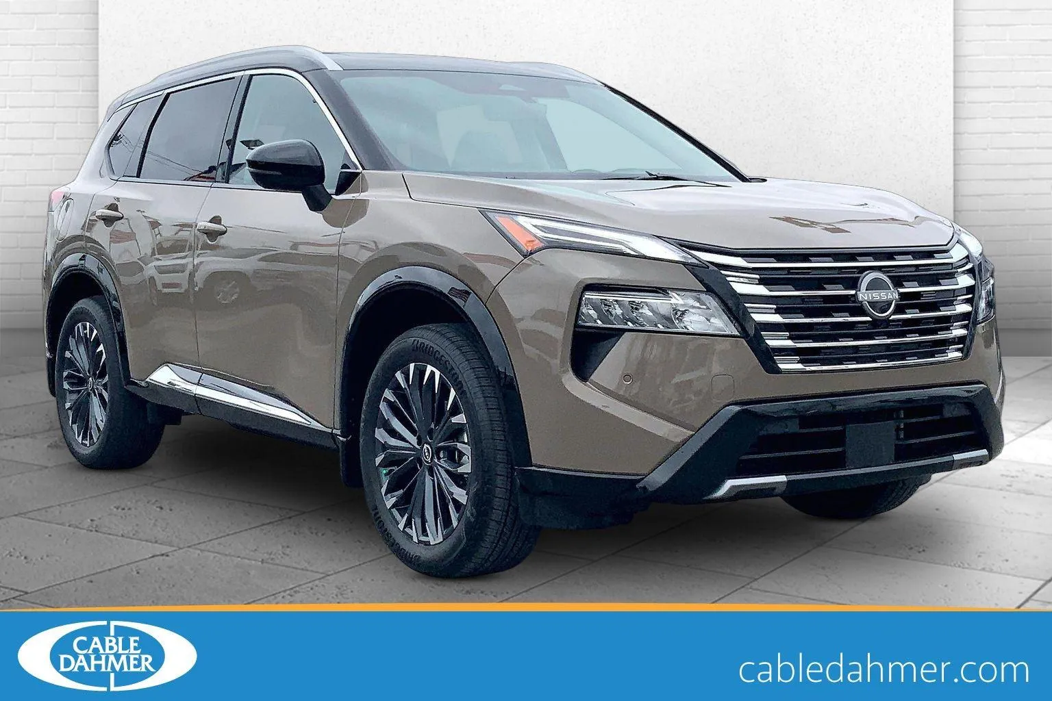 Beige 2024 Nissan Rogue Platinum for sale in Independence, MO