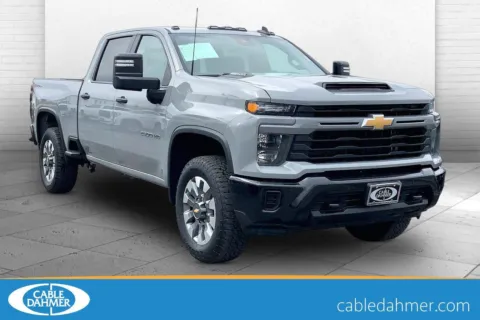 Gray 2025 Chevrolet Silverado 2500 HD Custom for sale in Independence, MO