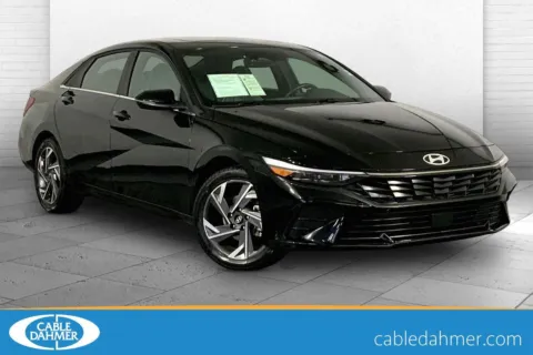 Black 2025 Hyundai Elantra Hybrid Limited for sale in Independence, MO