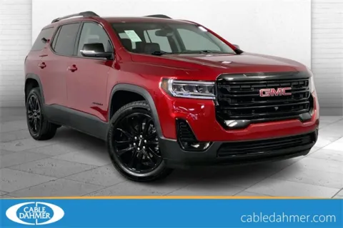Red 2023 GMC Acadia SLT for sale in Independence, MO