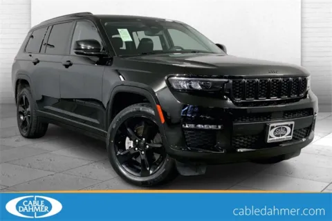 Black 2022 Jeep Grand Cherokee L Limited for sale in Independence, MO