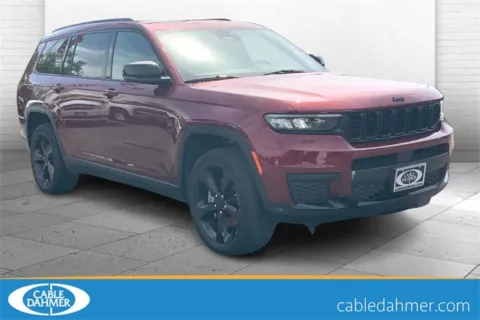 Red 2021 Jeep Grand Cherokee L Altitude for sale in Independence, MO