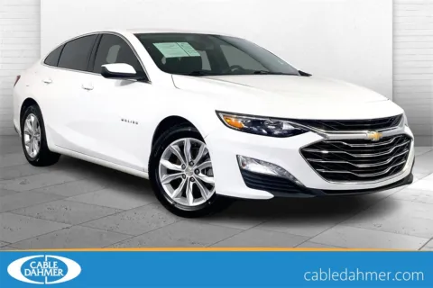White 2021 Chevrolet Malibu LT for sale in Independence, MO