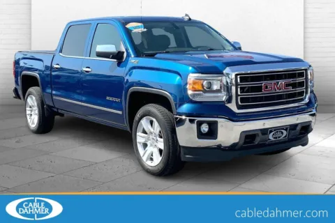 Blue 2015 GMC Sierra 1500 SLT for sale in Independence, MO