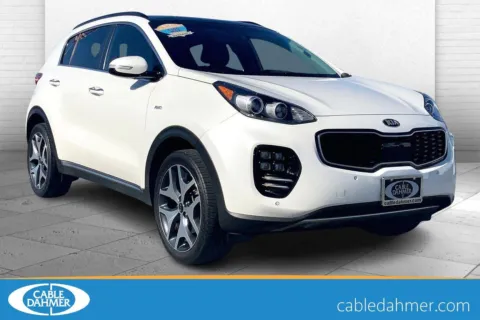 White 2019 Kia Sportage SX Turbo for sale in Independence, MO