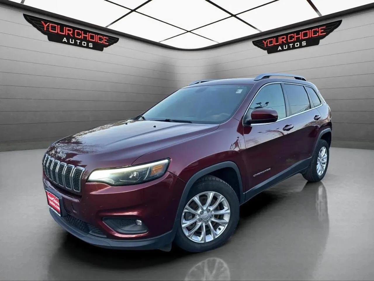 Red 2019 Jeep Cherokee Latitude for sale in Crestwood, IL