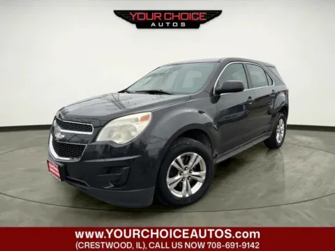 Gray 2013 Chevrolet Equinox LS for sale in Crestwood, IL