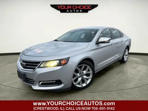Silver 2015 Chevrolet Impala LTZ for sale in Crestwood, IL