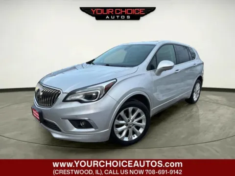 Silver 2017 Buick Envision Premium II for sale in Crestwood, IL