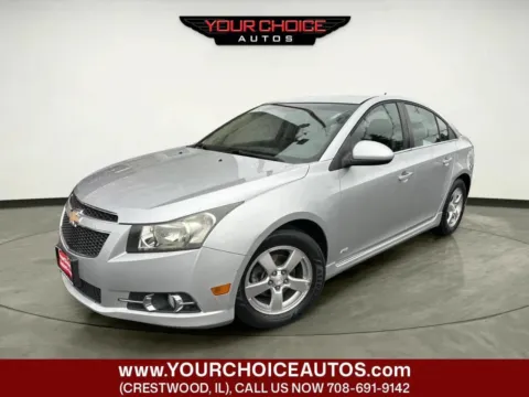 Silver 2012 Chevrolet Cruze LT w/1LT for sale in Crestwood, IL