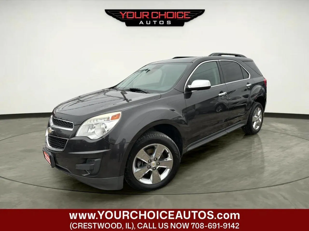 Gray 2015 Chevrolet Equinox LT for sale in Crestwood, IL