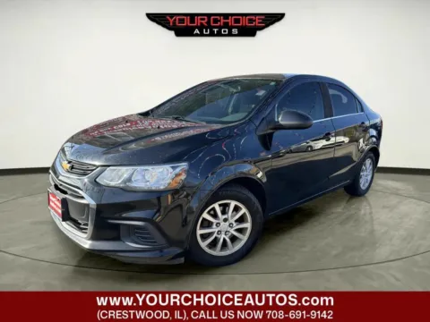 Black 2017 Chevrolet Sonic LT for sale in Crestwood, IL