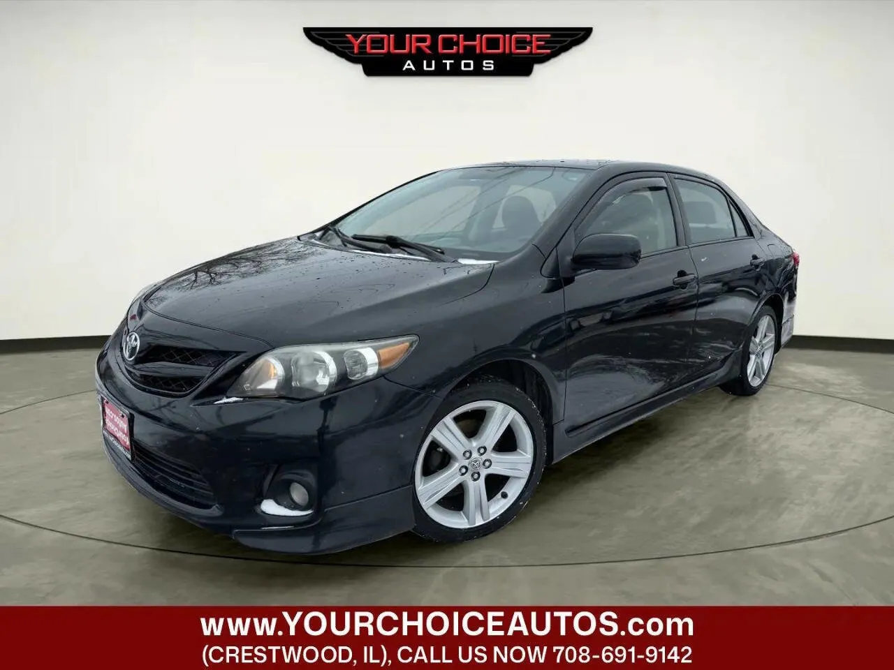 Black 2013 Toyota Corolla S Special Edition 4dr Sedan for sale in Crestwood, IL