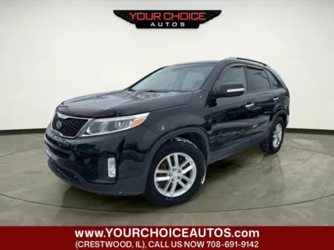 Black 2015 Kia Sorento LX for sale in Crestwood, IL