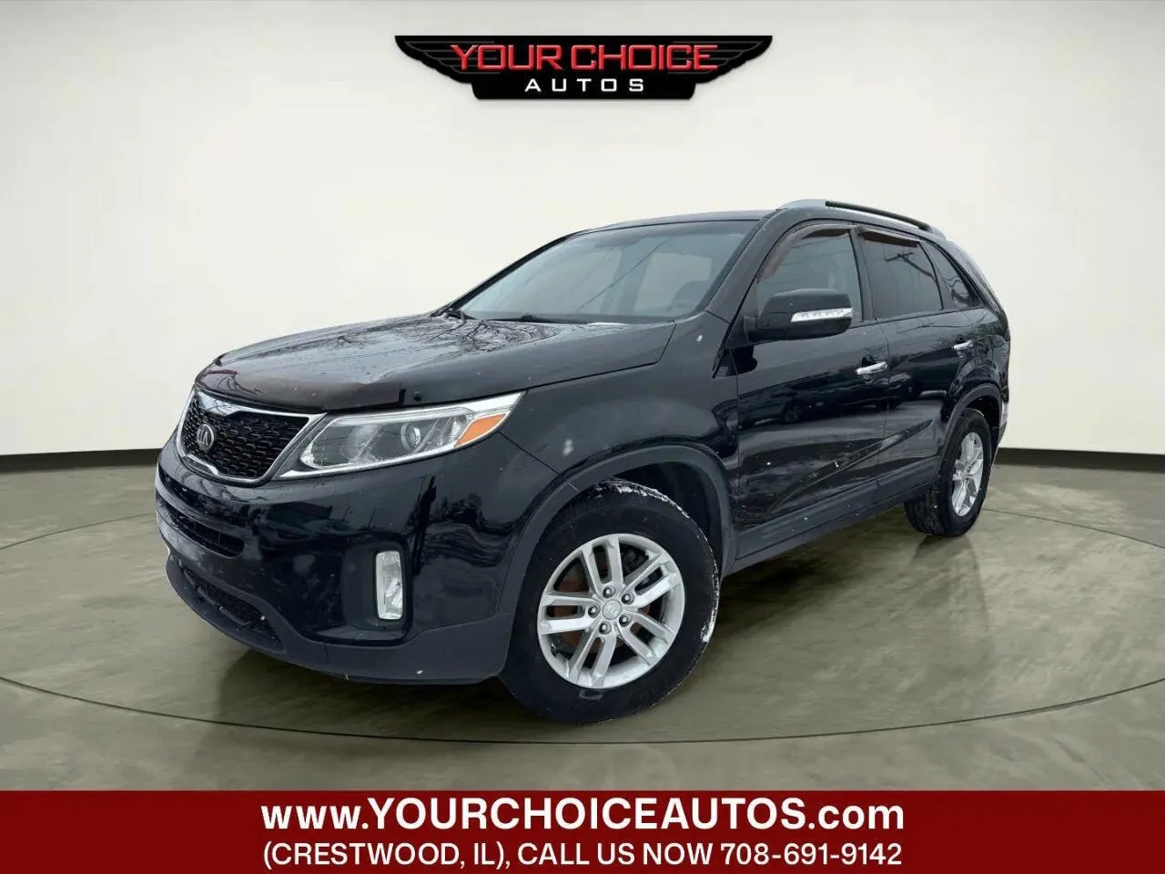 Black 2015 Kia Sorento LX for sale in Crestwood, IL