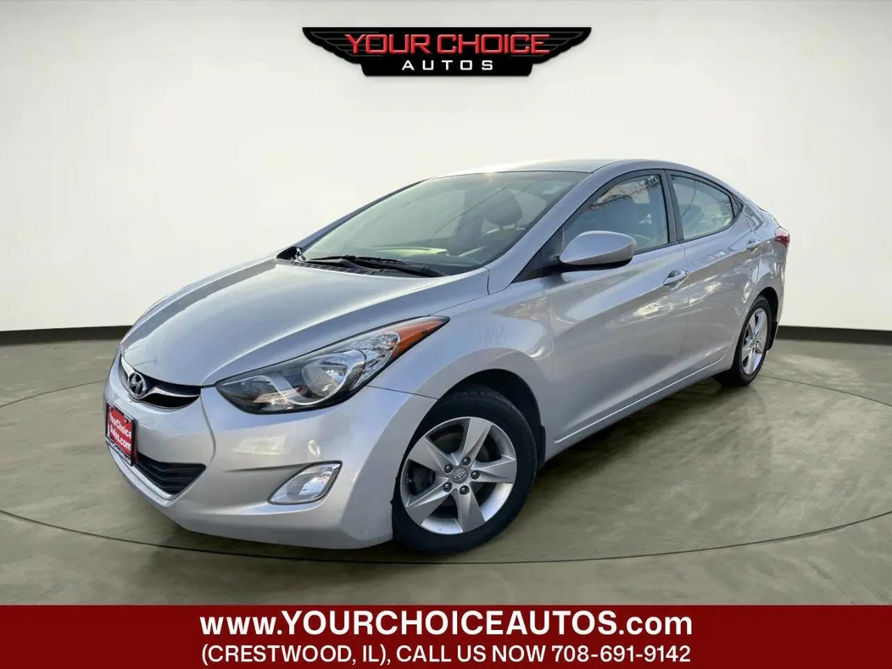 Silver 2013 Hyundai Elantra GLS for sale in Crestwood, IL