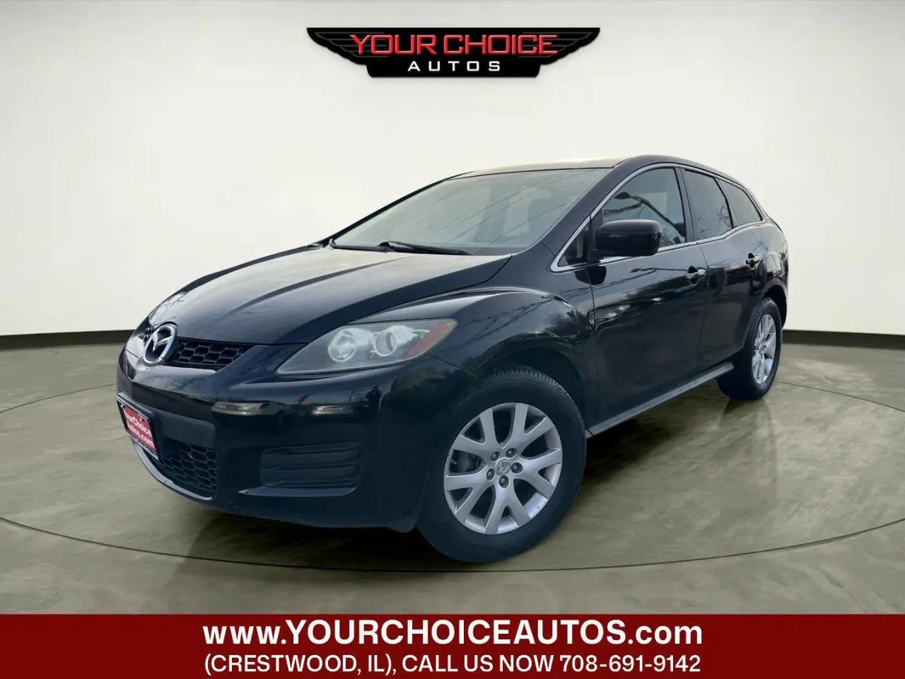 Black 2007 Mazda CX-7 Sport for sale in Crestwood, IL