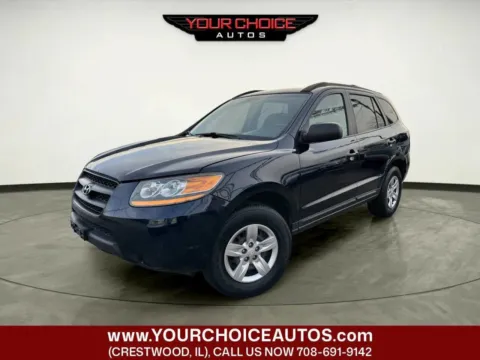 Blue 2009 Hyundai Santa Fe GLS for sale in Crestwood, IL