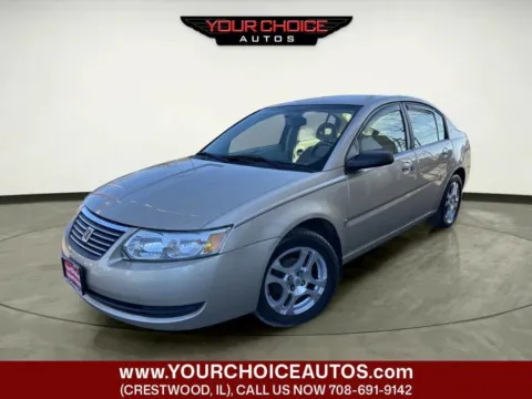 Beige 2006 Saturn Ion 2 4dr Sedan 4A for sale in Crestwood, IL
