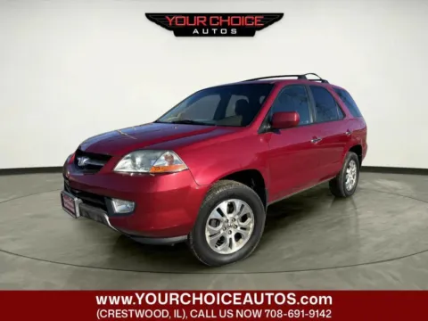 Red 2003 Acura MDX Touring Pkg for sale in Crestwood, IL