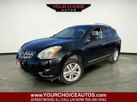 Black 2013 Nissan Rogue SV for sale in Crestwood, IL