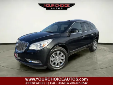 Black 2015 Buick Enclave Leather for sale in Crestwood, IL