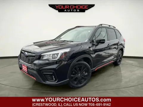 Black 2020 Subaru Forester Sport for sale in Crestwood, IL