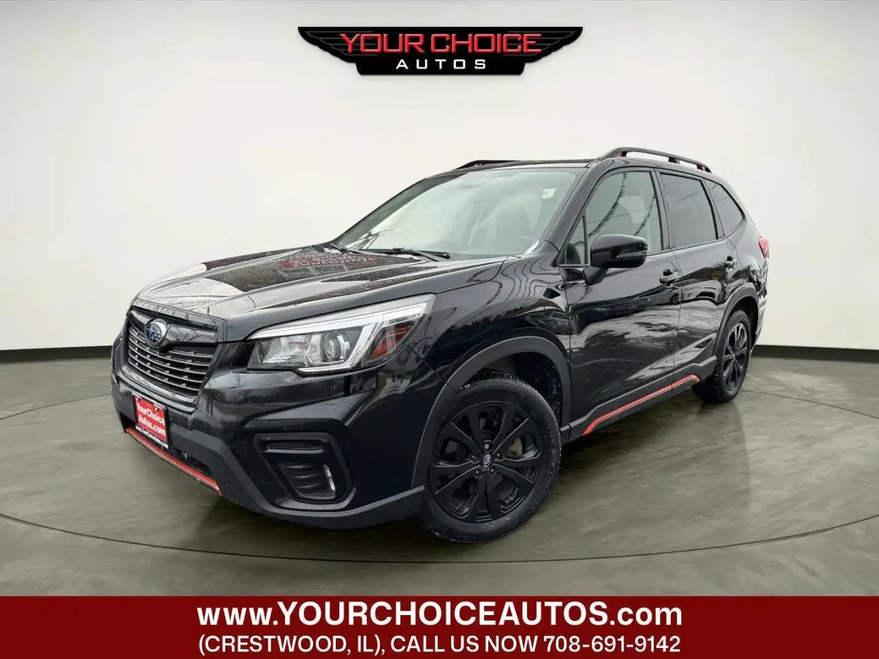 Black 2020 Subaru Forester Sport for sale in Crestwood, IL
