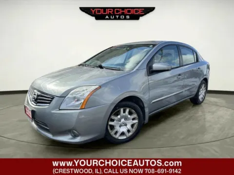 Gray 2012 Nissan Sentra 2.0 S for sale in Crestwood, IL