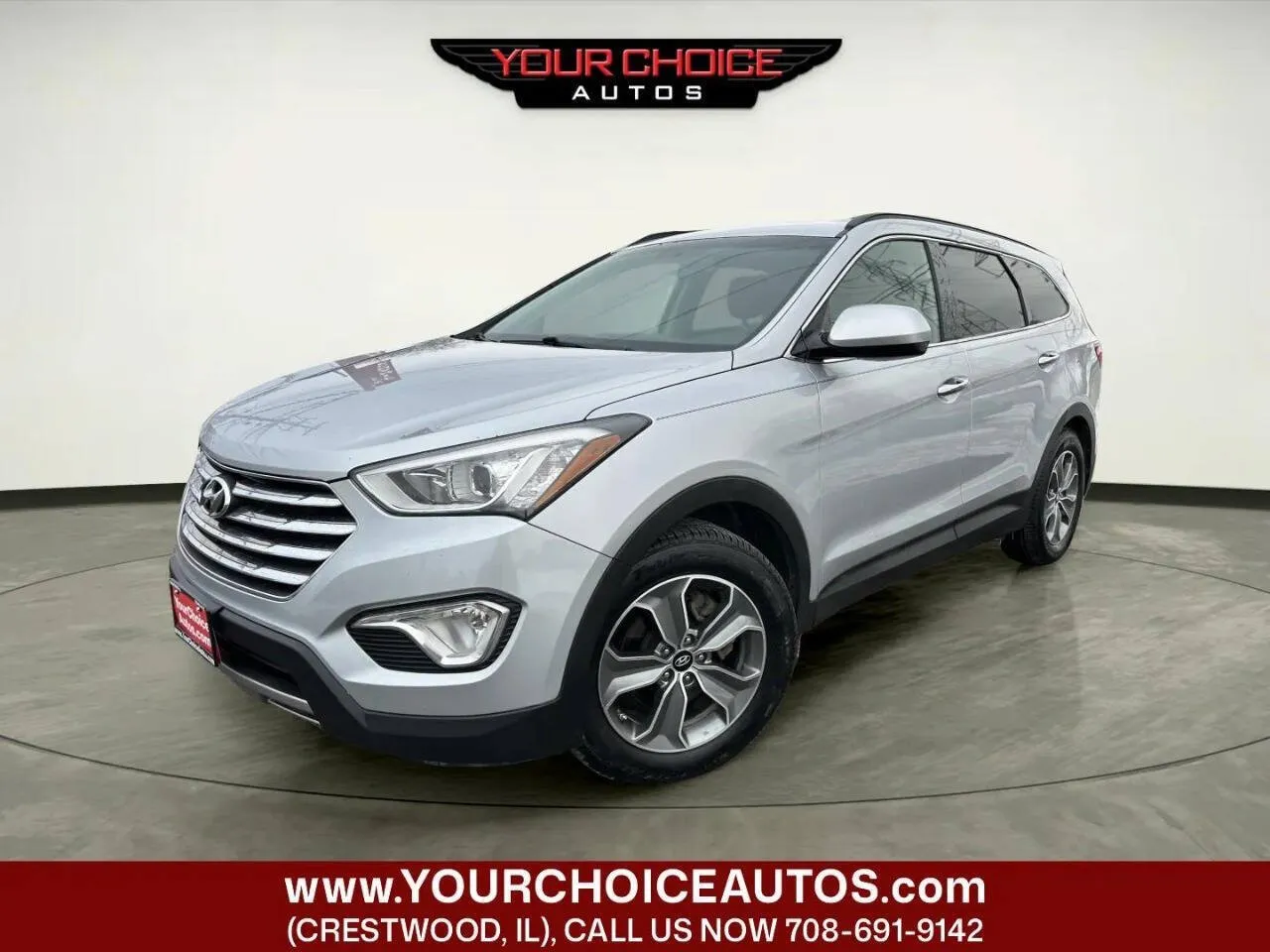 Silver 2016 Hyundai Santa Fe SE for sale in Crestwood, IL