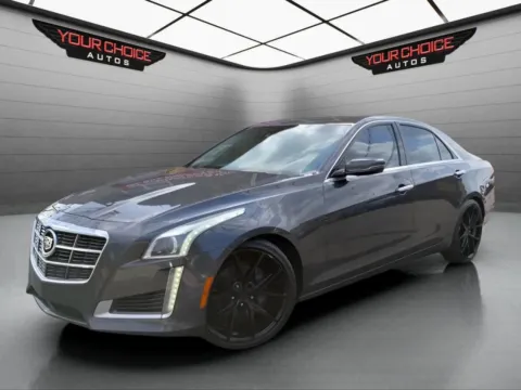 Gray 2014 Cadillac CTS Sedan Luxury RWD for sale in Crestwood, IL