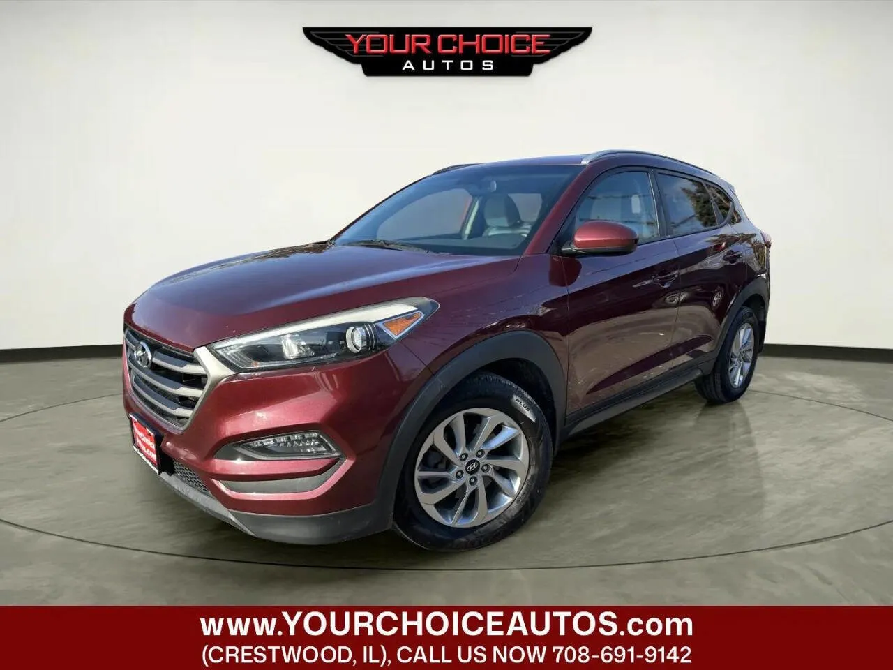 Red 2016 Hyundai Tucson SE for sale in Crestwood, IL
