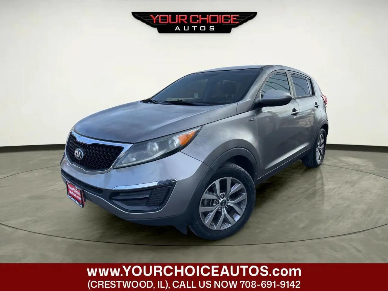 Silver 2016 Kia Sportage LX for sale in Crestwood, IL