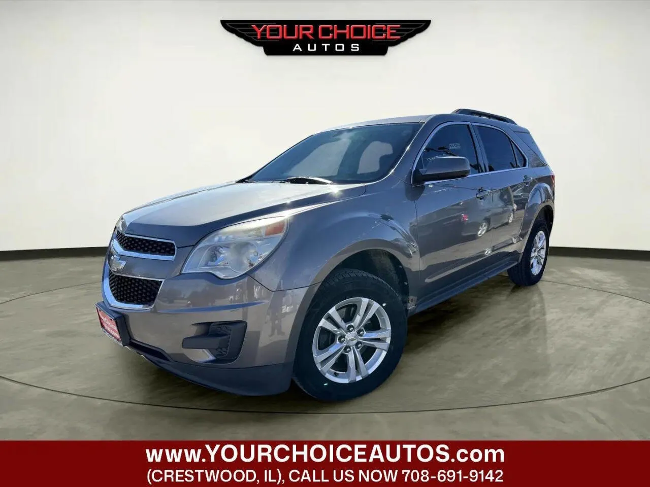 Gray 2011 Chevrolet Equinox LT w/1LT for sale in Crestwood, IL