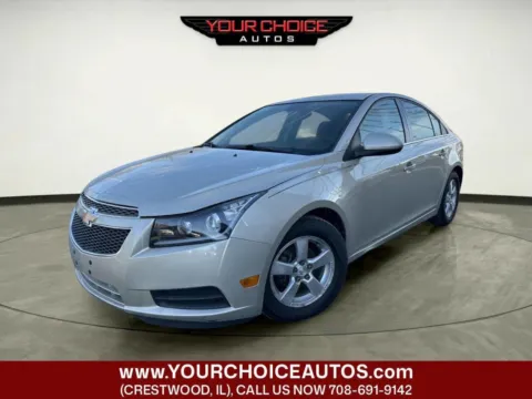 Silver 2013 Chevrolet Cruze 1LT for sale in Crestwood, IL